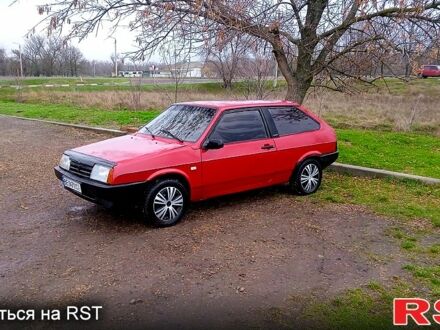 Красный ВАЗ 2108, объемом двигателя 1.5 л и пробегом 160 тыс. км за 950 $, фото 1 на Automoto.ua