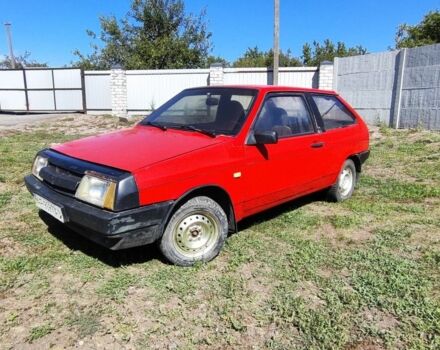 Красный ВАЗ 2108, объемом двигателя 1.3 л и пробегом 34 тыс. км за 510 $, фото 1 на Automoto.ua
