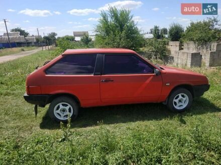 ВАЗ 2108 1991 в Покров (Орджоникидзе) на Automoto.ua Красный ВАЗ 2108, объемом двигателя 1.3 л и пробегом 200 тыс. км за 1600 $, фото 1 на Automoto.ua
