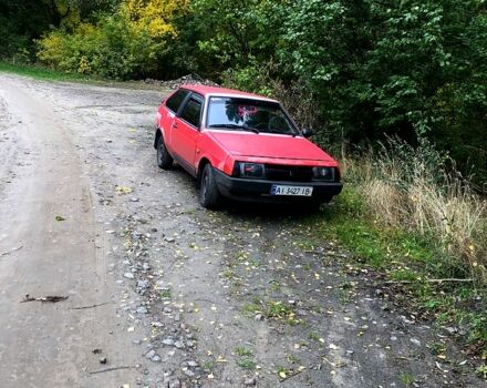 Красный ВАЗ 2108, объемом двигателя 1.3 л и пробегом 70 тыс. км за 600 $, фото 1 на Automoto.ua