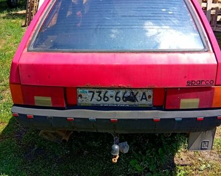 Красный ВАЗ 2108, объемом двигателя 1.3 л и пробегом 200 тыс. км за 500 $, фото 1 на Automoto.ua