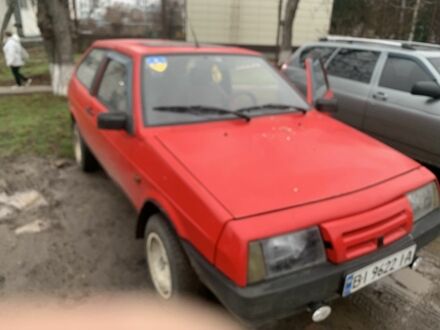 Красный ВАЗ 2108, объемом двигателя 1.1 л и пробегом 2 тыс. км за 1064 $, фото 1 на Automoto.ua
