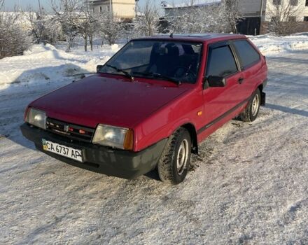 Красный ВАЗ 2108, объемом двигателя 1.3 л и пробегом 431 тыс. км за 1200 $, фото 1 на Automoto.ua