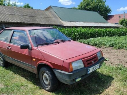 ВАЗ 2108 1991 в Гадяче на Automoto.ua Красный ВАЗ 2108, объемом двигателя 1.3 л и пробегом 65 тыс. км за 1000 $, фото 1 на Automoto.ua