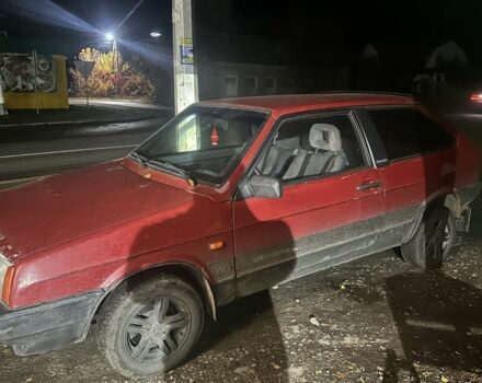 Червоний ВАЗ 2108, об'ємом двигуна 1.5 л та пробігом 100 тис. км за 1100 $, фото 1 на Automoto.ua