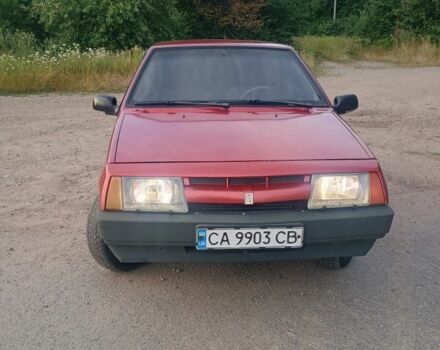Красный ВАЗ 2108, объемом двигателя 1.3 л и пробегом 3 тыс. км за 850 $, фото 1 на Automoto.ua
