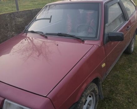 Красный ВАЗ 2108, объемом двигателя 1.3 л и пробегом 400 тыс. км за 550 $, фото 1 на Automoto.ua