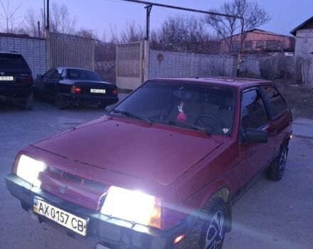 Красный ВАЗ 2108, объемом двигателя 1.5 л и пробегом 1 тыс. км за 1000 $, фото 1 на Automoto.ua