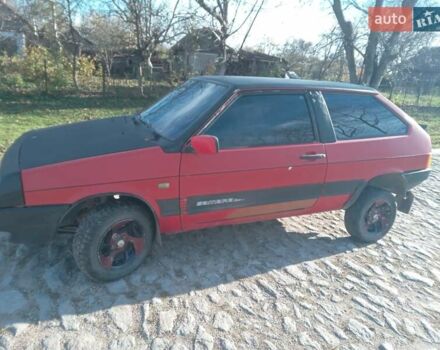Красный ВАЗ 2108, объемом двигателя 1.3 л и пробегом 62 тыс. км за 700 $, фото 1 на Automoto.ua