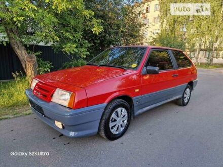 Красный ВАЗ 2108, объемом двигателя 1.5 л и пробегом 174 тыс. км за 1999 $, фото 1 на Automoto.ua