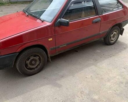 Красный ВАЗ 2108, объемом двигателя 1.1 л и пробегом 150 тыс. км за 900 $, фото 1 на Automoto.ua