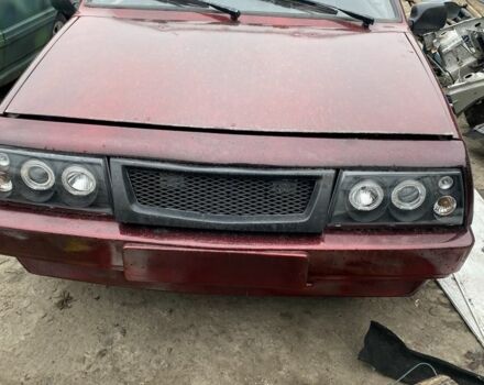 Красный ВАЗ 2108, объемом двигателя 1 л и пробегом 50 тыс. км за 1600 $, фото 1 на Automoto.ua