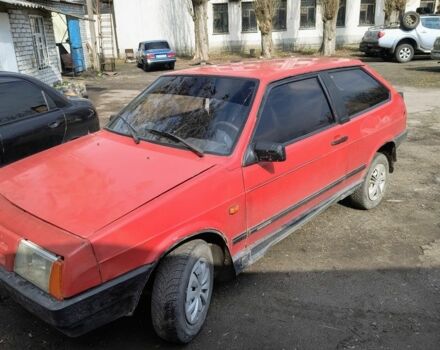 Красный ВАЗ 2108, объемом двигателя 1.5 л и пробегом 2 тыс. км за 598 $, фото 1 на Automoto.ua