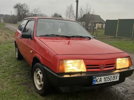 Красный ВАЗ 2108, объемом двигателя 1.3 л и пробегом 19 тыс. км за 999 $, фото 1 на Automoto.ua