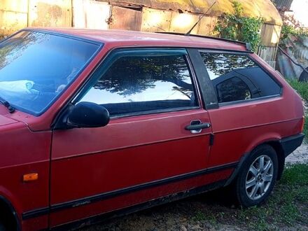 Червоний ВАЗ 2108, об'ємом двигуна 1.5 л та пробігом 195 тис. км за 1000 $, фото 1 на Automoto.ua