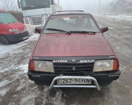 Красный ВАЗ 2108, объемом двигателя 1.3 л и пробегом 200 тыс. км за 800 $, фото 1 на Automoto.ua