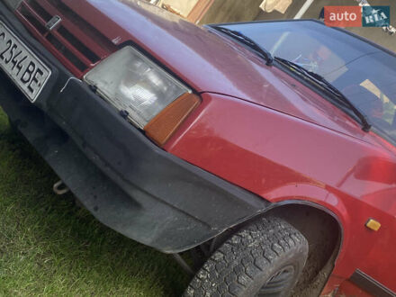 ВАЗ 2108 1992 в Львове на Automoto.ua Красный ВАЗ 2108, объемом двигателя 1.3 л и пробегом 433 тыс. км за 1085 $, фото 1 на Automoto.ua