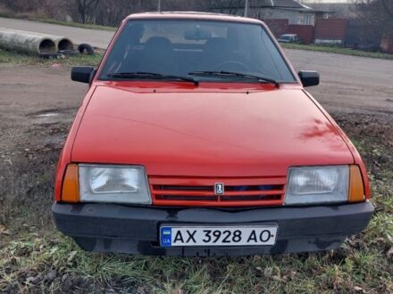 Красный ВАЗ 2108, объемом двигателя 1.3 л и пробегом 35 тыс. км за 1000 $, фото 1 на Automoto.ua