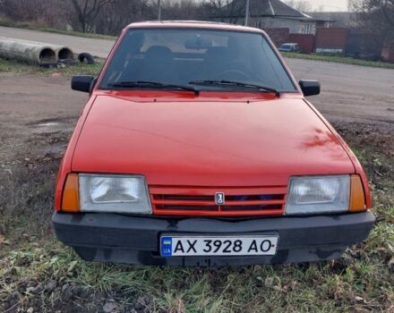 Красный ВАЗ 2108, объемом двигателя 1.3 л и пробегом 35 тыс. км за 1000 $, фото 1 на Automoto.ua