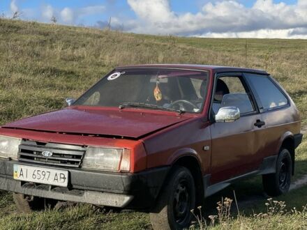Червоний ВАЗ 2108, об'ємом двигуна 1.3 л та пробігом 60 тис. км за 1000 $, фото 1 на Automoto.ua