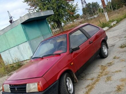 Красный ВАЗ 2108, объемом двигателя 1.3 л и пробегом 100 тыс. км за 534 $, фото 1 на Automoto.ua