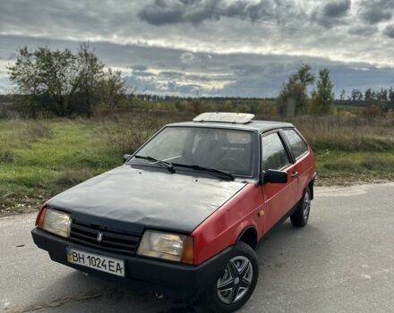 Красный ВАЗ 2108, объемом двигателя 1.6 л и пробегом 250 тыс. км за 625 $, фото 1 на Automoto.ua