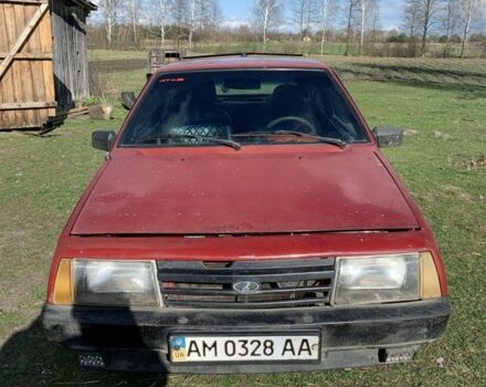 Красный ВАЗ 2108, объемом двигателя 1.5 л и пробегом 52 тыс. км за 700 $, фото 1 на Automoto.ua