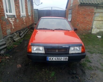 Красный ВАЗ 2108, объемом двигателя 1.1 л и пробегом 90 тыс. км за 1300 $, фото 1 на Automoto.ua