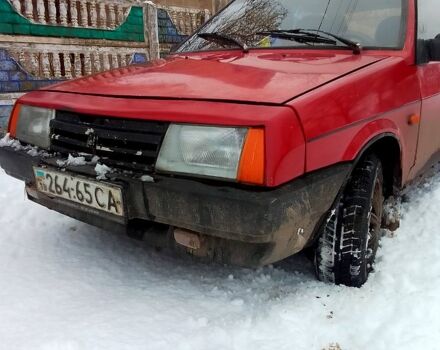 Красный ВАЗ 2108, объемом двигателя 1.3 л и пробегом 0 тыс. км за 700 $, фото 1 на Automoto.ua