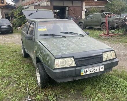 Красный ВАЗ 2108, объемом двигателя 1.3 л и пробегом 326 тыс. км за 600 $, фото 1 на Automoto.ua