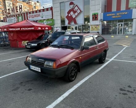 Красный ВАЗ 2108, объемом двигателя 1.3 л и пробегом 150 тыс. км за 900 $, фото 1 на Automoto.ua