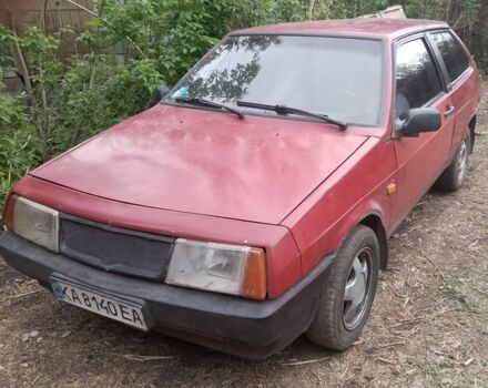 Красный ВАЗ 2108, объемом двигателя 1.3 л и пробегом 50 тыс. км за 550 $, фото 1 на Automoto.ua