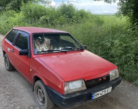 Красный ВАЗ 2108, объемом двигателя 1.3 л и пробегом 30 тыс. км за 900 $, фото 1 на Automoto.ua