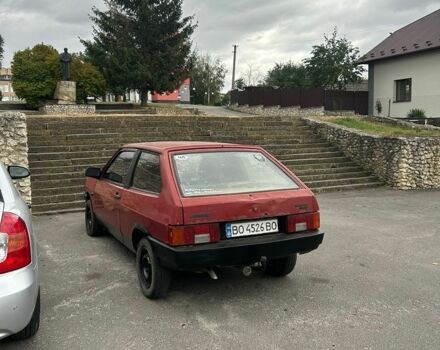 Красный ВАЗ 2108, объемом двигателя 1.3 л и пробегом 555 тыс. км за 460 $, фото 1 на Automoto.ua