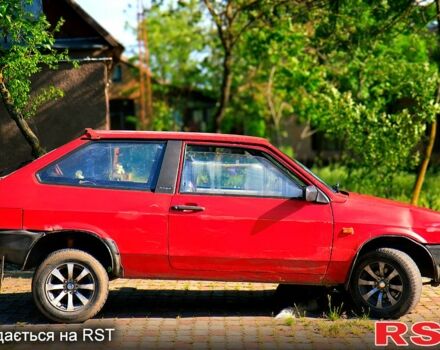 Красный ВАЗ 2108, объемом двигателя 1.5 л и пробегом 160 тыс. км за 800 $, фото 1 на Automoto.ua