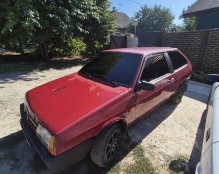 Красный ВАЗ 2108, объемом двигателя 1.1 л и пробегом 100 тыс. км за 900 $, фото 1 на Automoto.ua