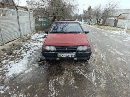 Красный ВАЗ 2108, объемом двигателя 1.3 л и пробегом 120 тыс. км за 750 $, фото 1 на Automoto.ua