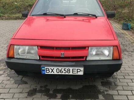 Красный ВАЗ 2108, объемом двигателя 1.3 л и пробегом 158 тыс. км за 900 $, фото 1 на Automoto.ua