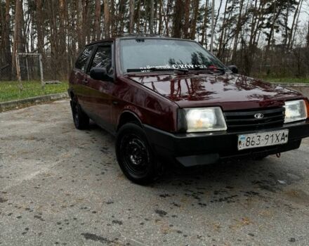 Червоний ВАЗ 2108, об'ємом двигуна 1.5 л та пробігом 90 тис. км за 650 $, фото 1 на Automoto.ua