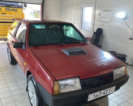 Красный ВАЗ 2108, объемом двигателя 1.5 л и пробегом 86 тыс. км за 1000 $, фото 1 на Automoto.ua