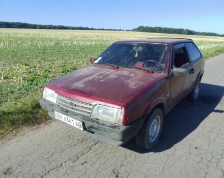 Красный ВАЗ 2108, объемом двигателя 1.3 л и пробегом 85 тыс. км за 422 $, фото 1 на Automoto.ua