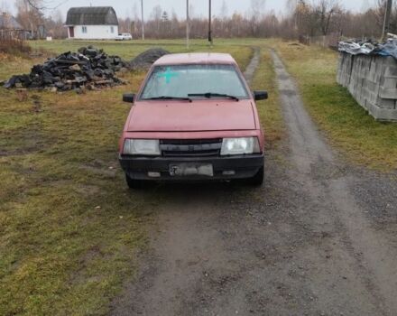 Красный ВАЗ 2108, объемом двигателя 1.5 л и пробегом 150 тыс. км за 477 $, фото 1 на Automoto.ua