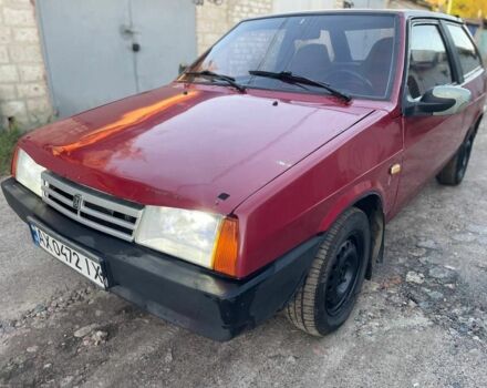 Красный ВАЗ 2108, объемом двигателя 1.5 л и пробегом 250 тыс. км за 622 $, фото 1 на Automoto.ua