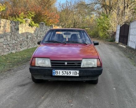 Красный ВАЗ 2108, объемом двигателя 1.5 л и пробегом 189 тыс. км за 850 $, фото 1 на Automoto.ua