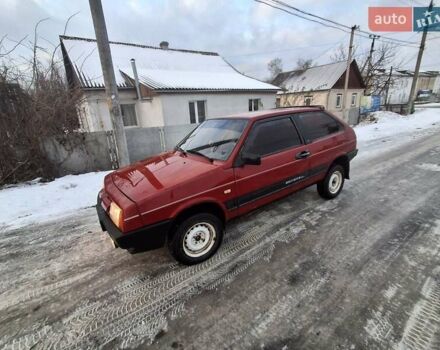 Червоний ВАЗ 2108, об'ємом двигуна 1.3 л та пробігом 200 тис. км за 800 $, фото 1 на Automoto.ua