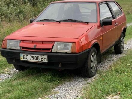 Красный ВАЗ 2108, объемом двигателя 1.3 л и пробегом 77 тыс. км за 690 $, фото 1 на Automoto.ua
