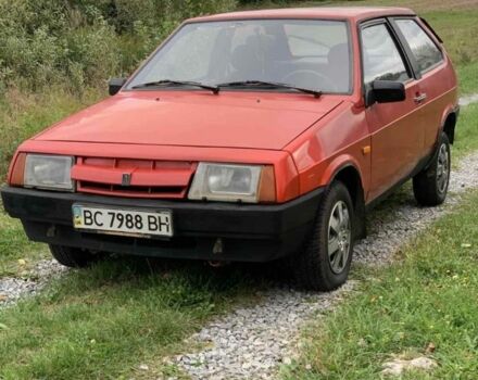 Красный ВАЗ 2108, объемом двигателя 1.3 л и пробегом 77 тыс. км за 690 $, фото 1 на Automoto.ua