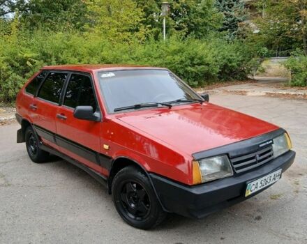 Красный ВАЗ 2108, объемом двигателя 1.3 л и пробегом 50 тыс. км за 999 $, фото 1 на Automoto.ua