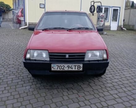 Красный ВАЗ 2108, объемом двигателя 1.3 л и пробегом 100 тыс. км за 450 $, фото 1 на Automoto.ua