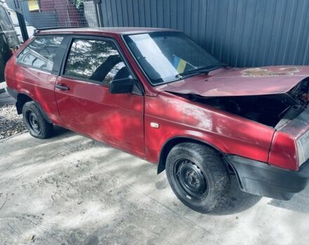 Красный ВАЗ 2108, объемом двигателя 1.5 л и пробегом 115 тыс. км за 292 $, фото 1 на Automoto.ua